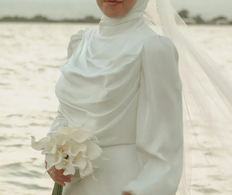 How Fabric Rationing Painted America's Brides White